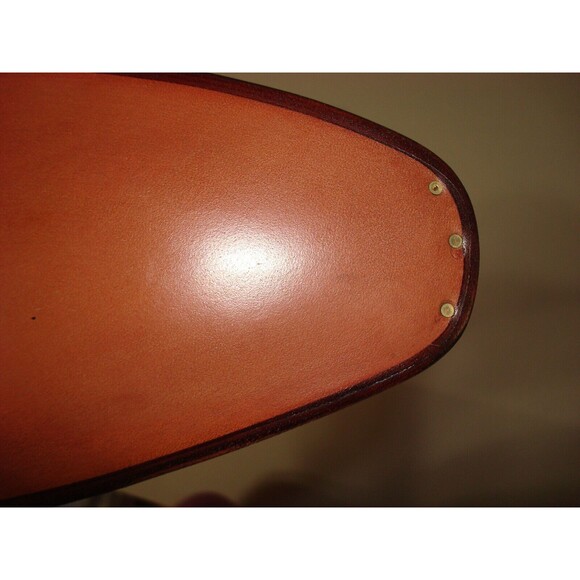 New Womens 7 8 8.5 NIB Ralph Lauren Collection Rexford Brown Leather Boot Italy - Picture 8 of 16